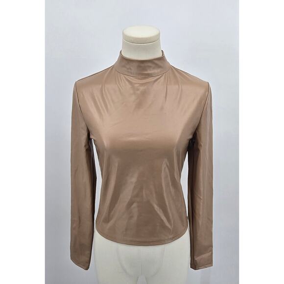 Steve Madden (BB Dakota line) Never Too Latex Top - Picture 1 of 7